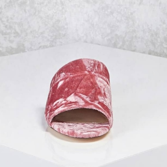 Pink Velvet Sandal - Picture 4 of 5